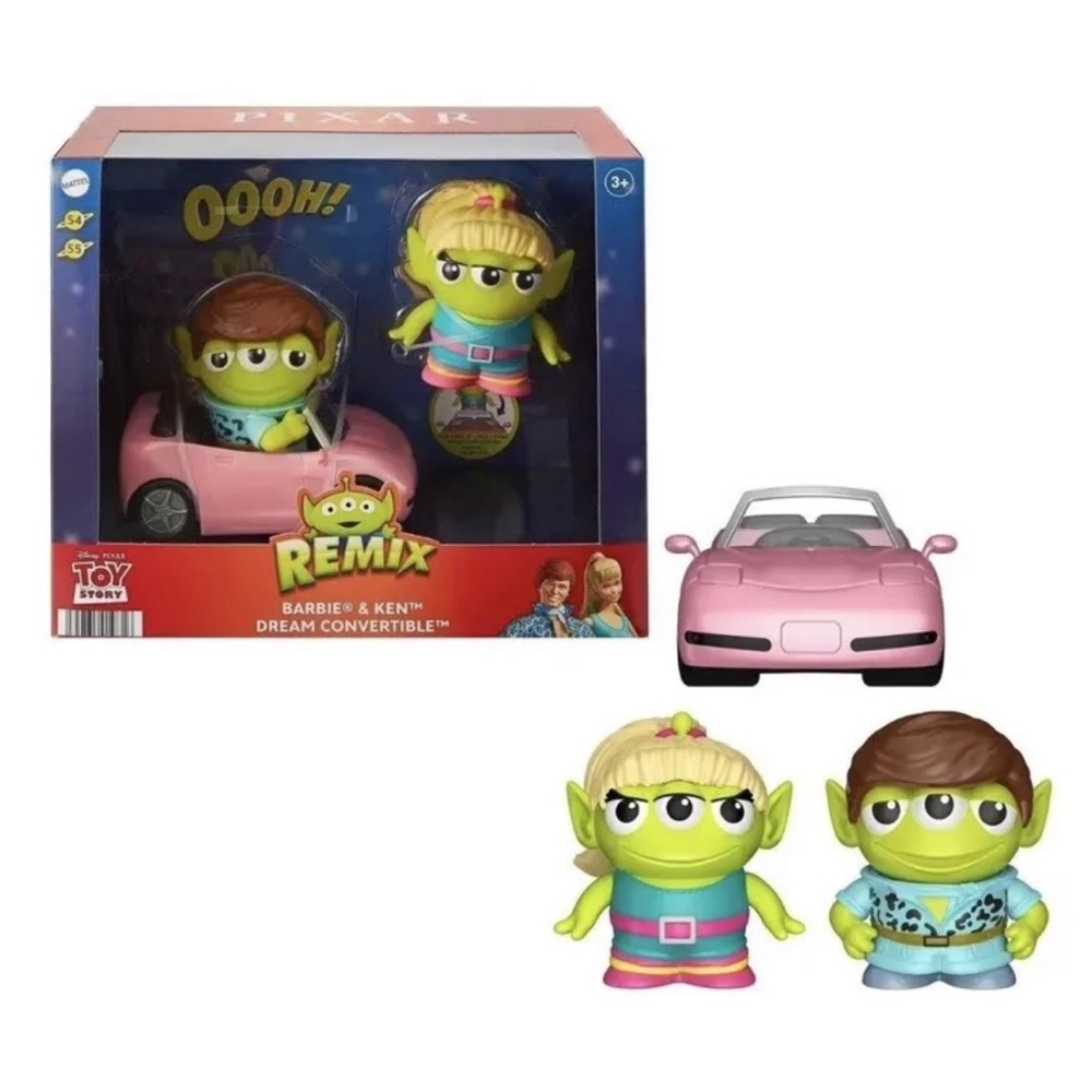 Disney Pixar Toy Story Remix Barbie & Ken Dream Convertible